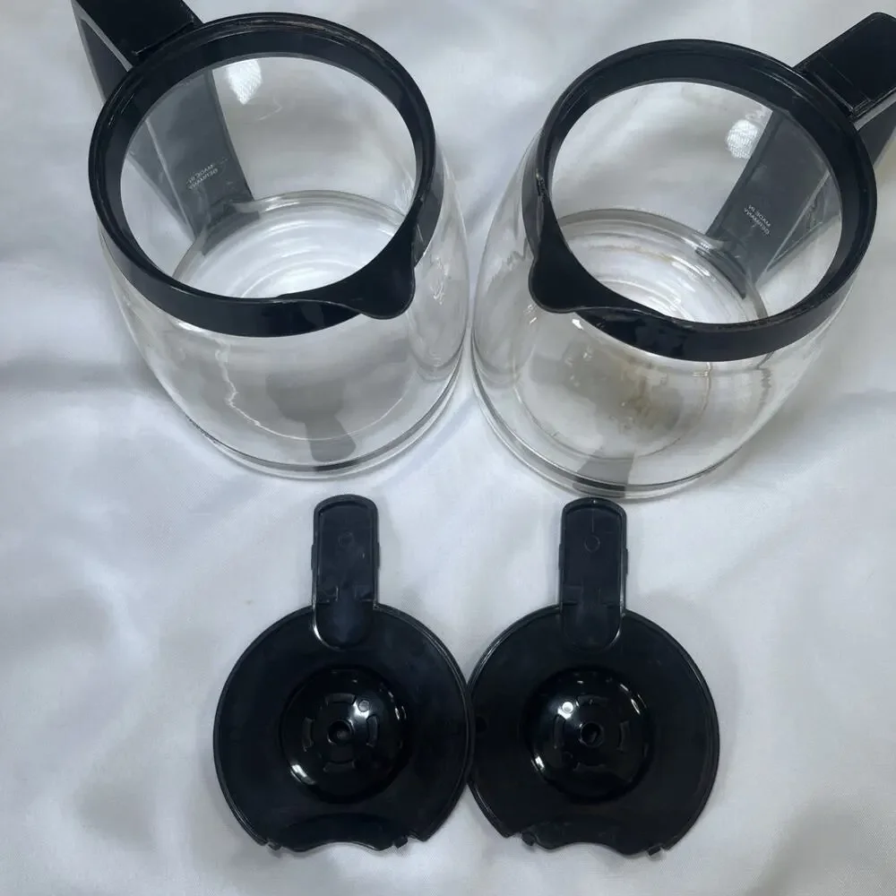 2 Pack Cuisinart 12 Cup Carafe Coffee CHW12 CHW12P1 DCC1100BK DCC2650 DGB-550BK